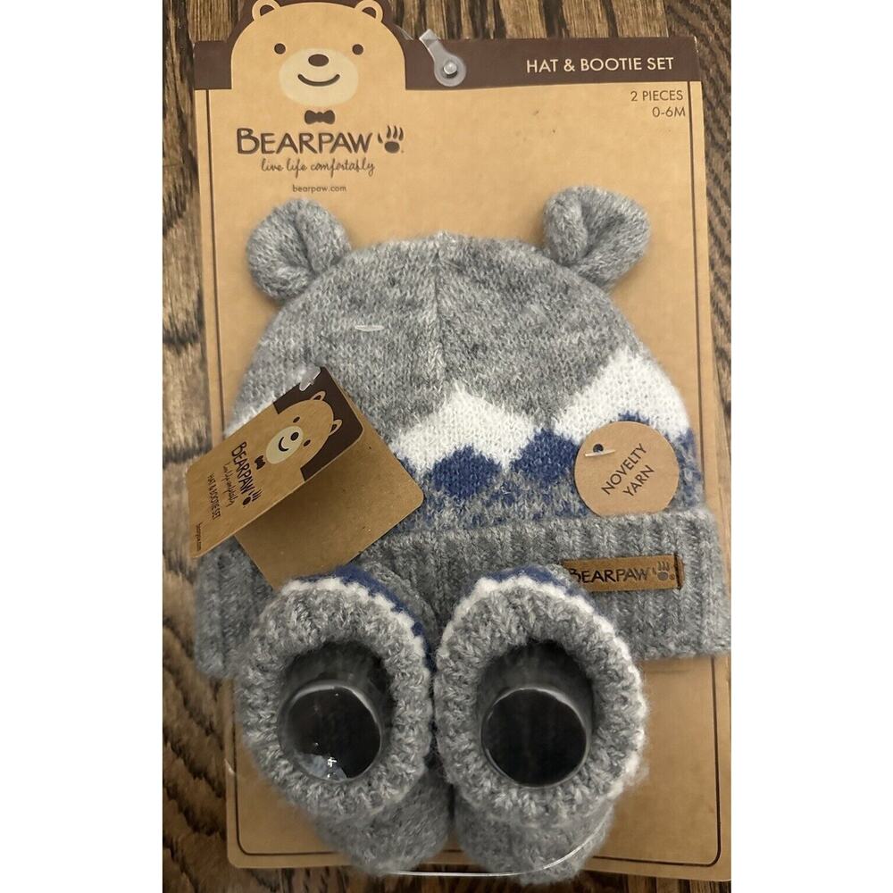 BearPaw Hat & Bootie set